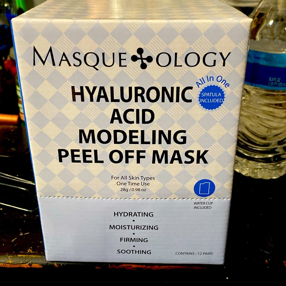 Masque ology hyaluronic acid modeling peel off mask 12 packs